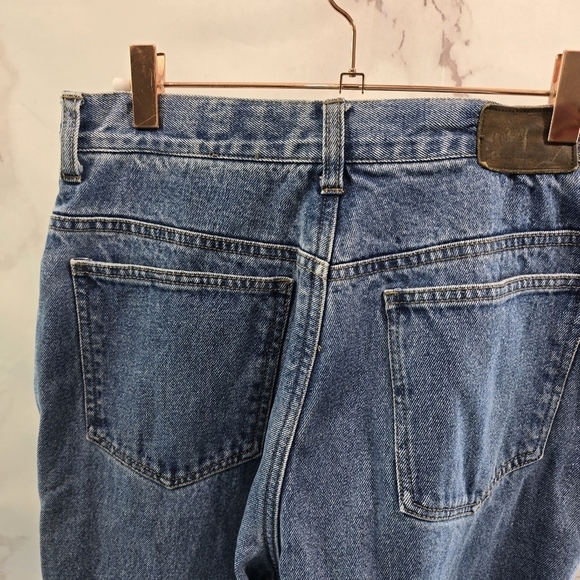 Cabelas Jean Women 8 28 X 29 Flannel Lined Plaid Green High Rise Medium Denim - Picture 8 of 13